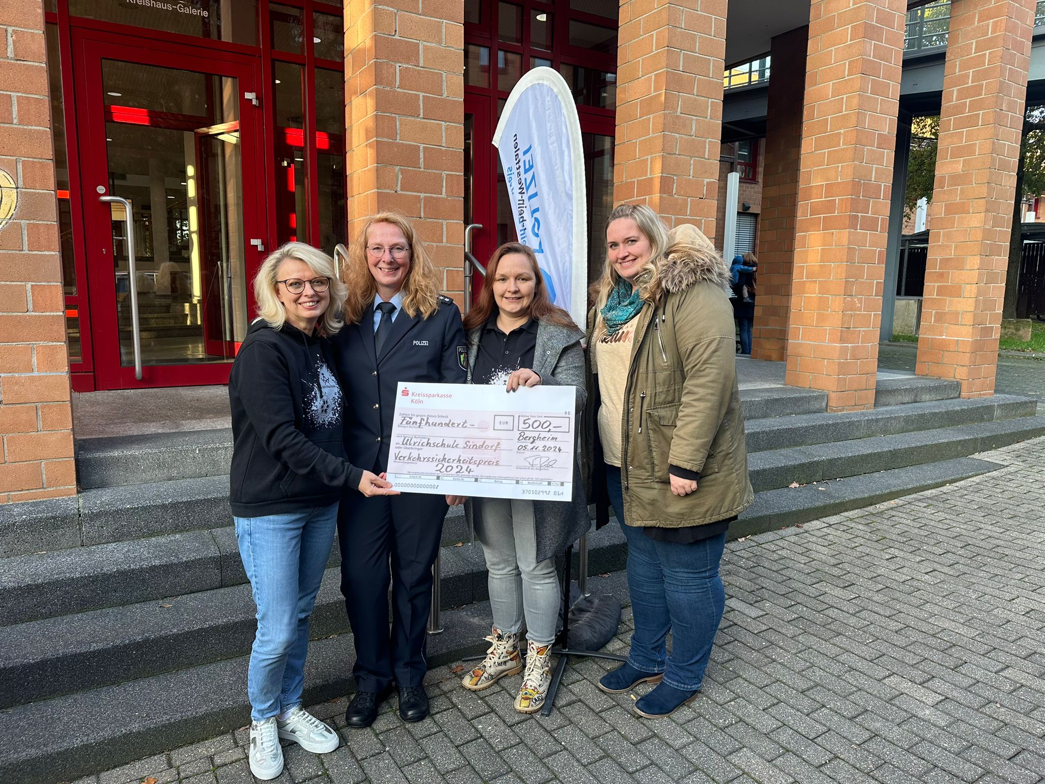 Förderverein der Ulrichschule Sindorf gehört zu den Preisträgern des Verkehrssicherheitspreises 2024